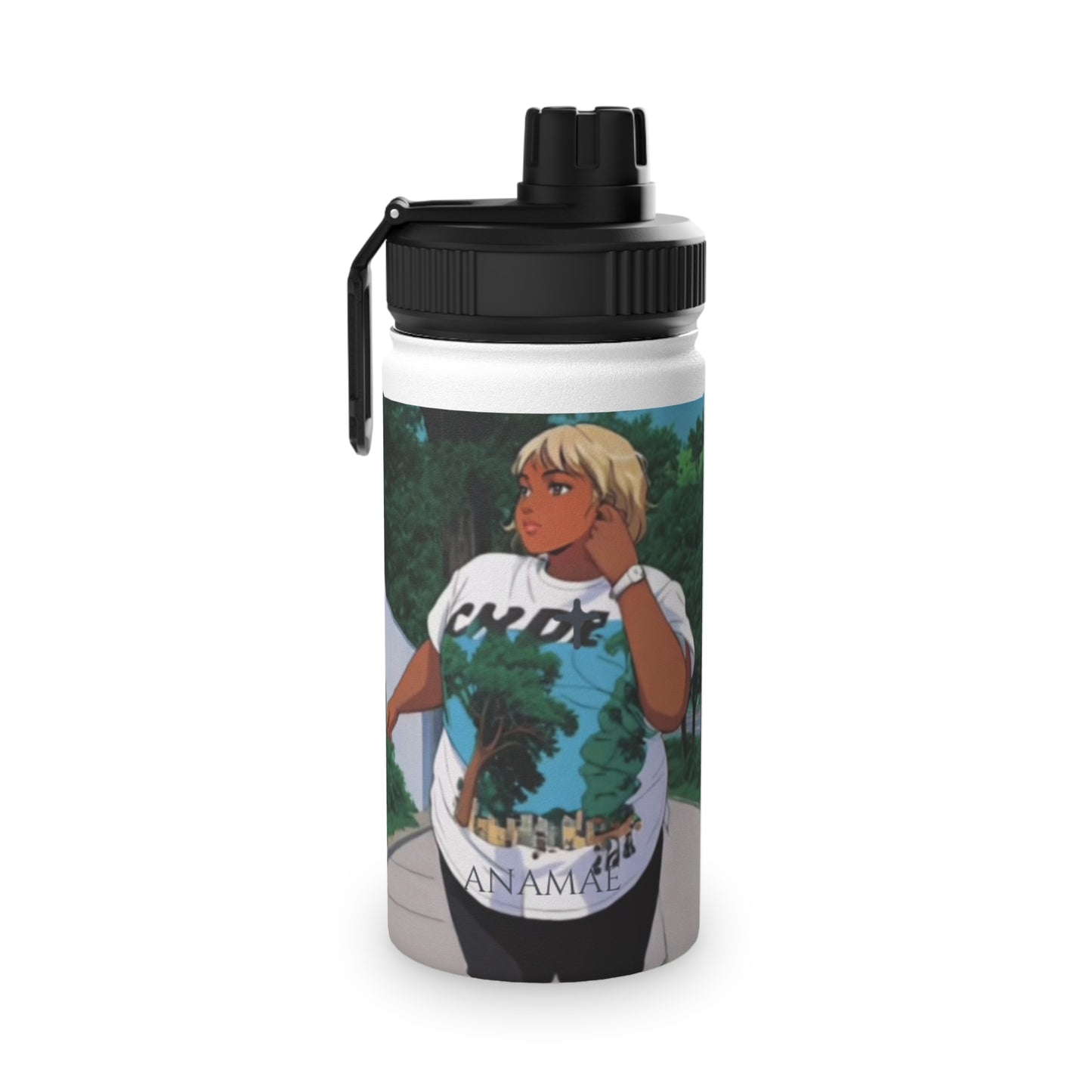 Stainless Steel Water Bottle, Sports Lid