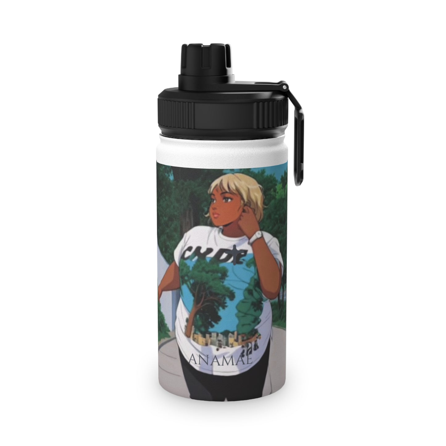 Stainless Steel Water Bottle, Sports Lid