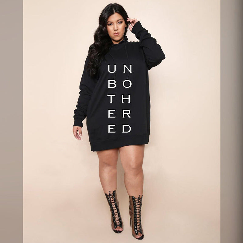Fly Big girls Plus Size Hoodie Dress