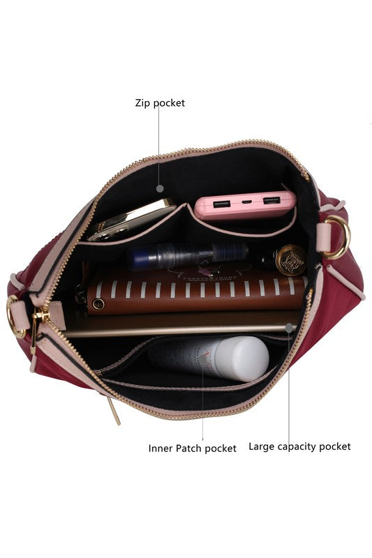 MKF Freya Crossbody bag with Pouch Women by Mia k