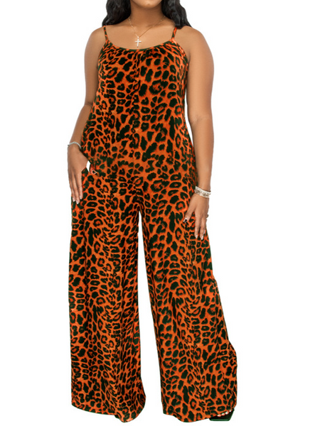 Leopard Print Halter Romper
HFBU9YM933