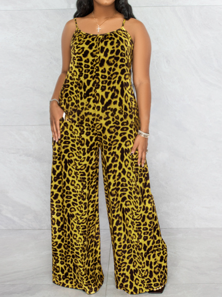 Leopard Print Halter Romper
HFBU9YM933