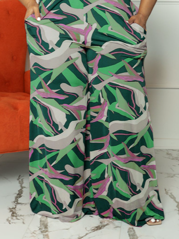 Straight Leg Slacks With Printed Suspender
HFBU9YMRHS