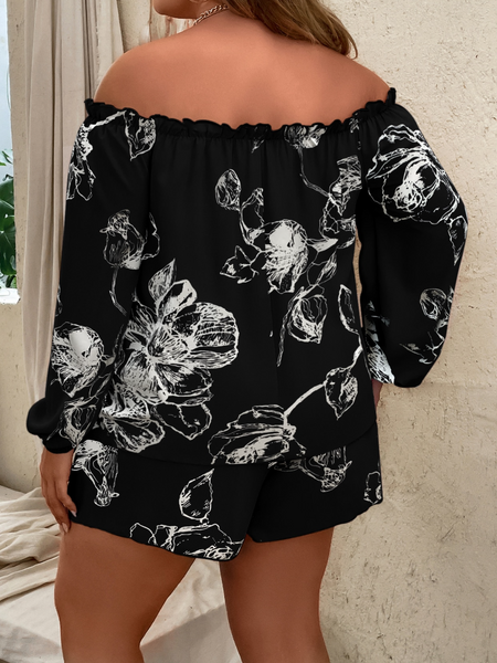 Casual tie-dye shorts and top set HC6CZAYNZH