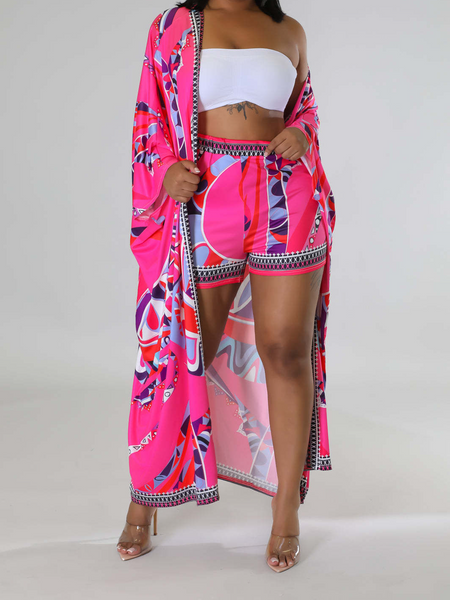 Printed Pattern Two-piece Set HW5SKVTPFR