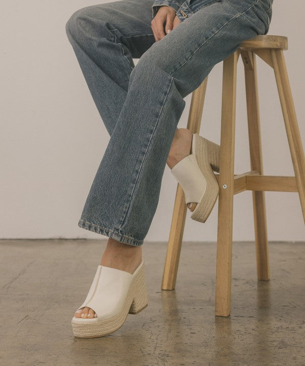 Oasis Society Melissa - Espadrille Platform Slide