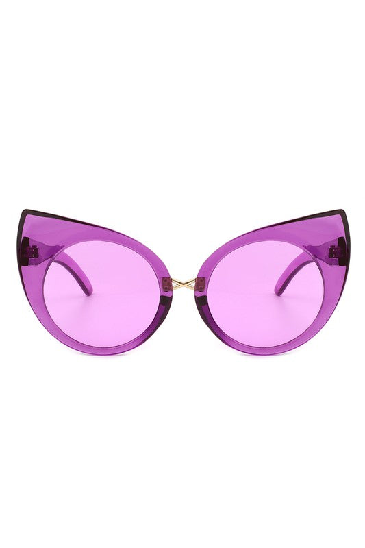 Retro High Pointed Fashion Cat Eye Sunglasses