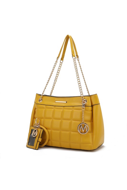 MKF Collection Mabel Quilted Shoulder Bag by Mia K