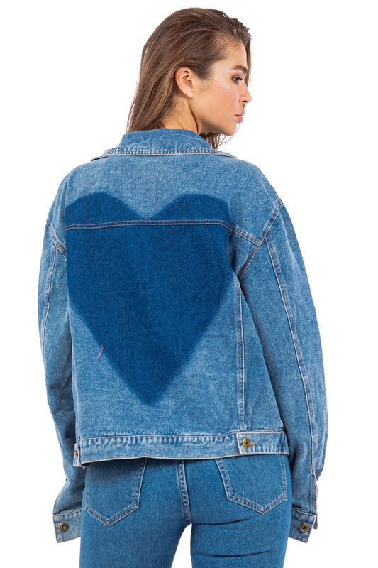 SEXY DENIM FASHION JACKET