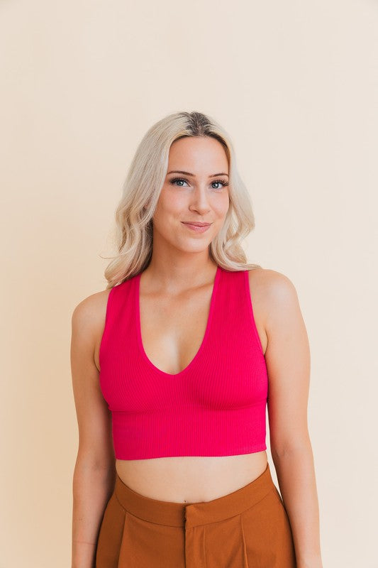 Ultra Comfy Everyday Ribbed Crop Top