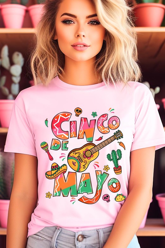 Cinco De Mayo Mexico Party Graphic T Shirts