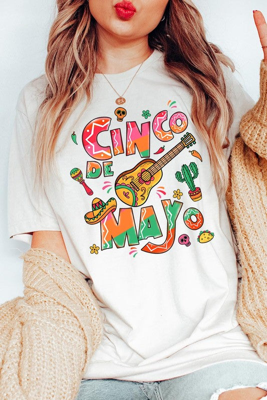 Cinco De Mayo Mexico Party Graphic T Shirts