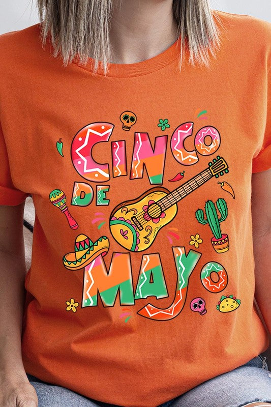 Cinco De Mayo Mexico Party Graphic T Shirts