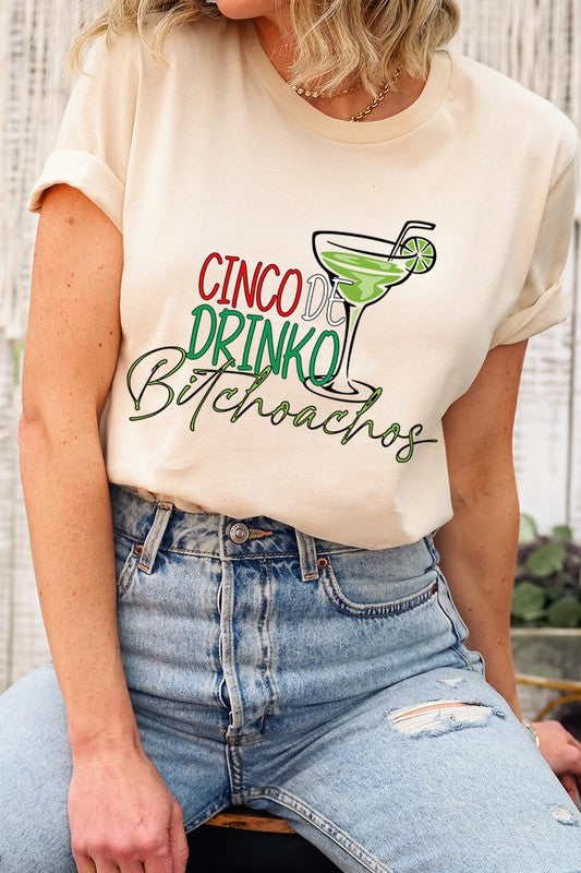 Cinco De Drinko Graphic T Shirts