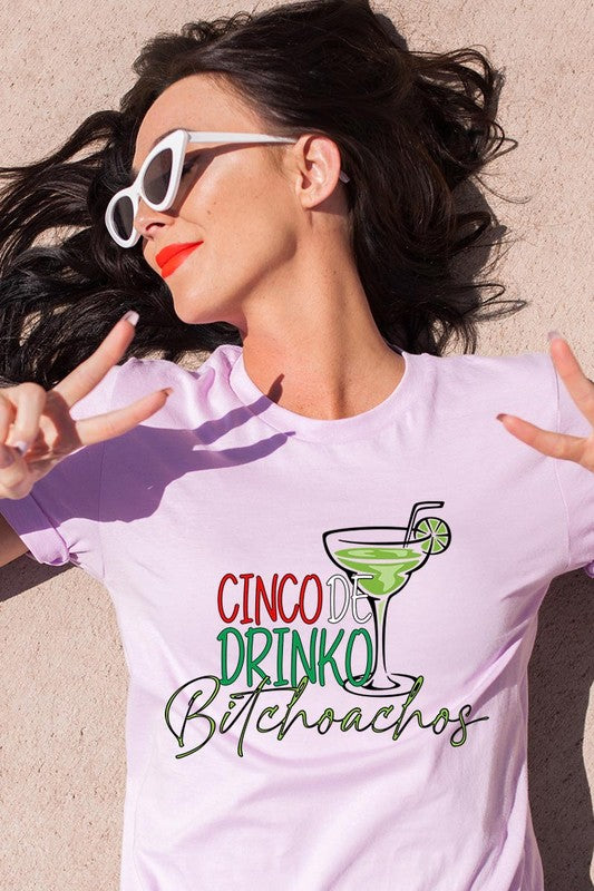 Cinco De Drinko Graphic T Shirts