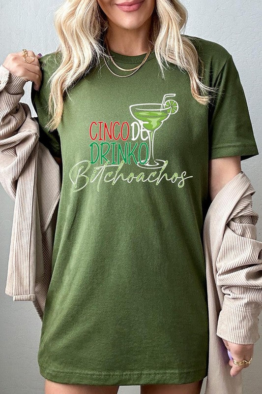 Cinco De Drinko Graphic T Shirts