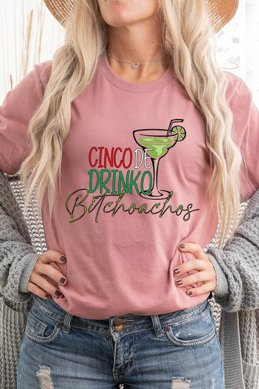 Cinco De Drinko Graphic T Shirts