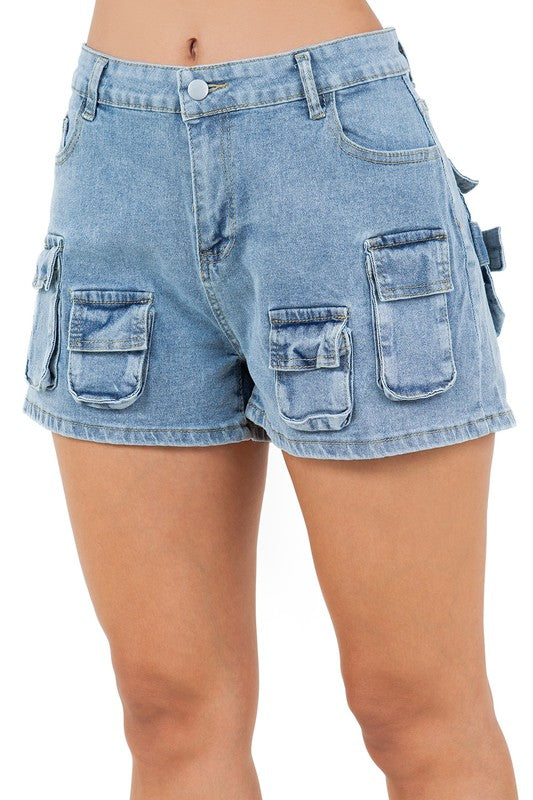 WOMEN FASHION DENIM SHORT