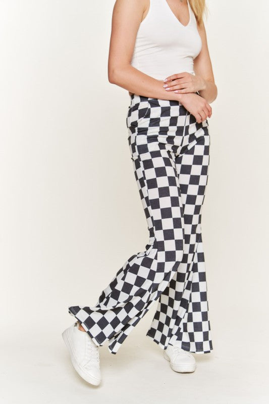 TENNESSEE ORANGE AND WHITE CHECKERED PANTS